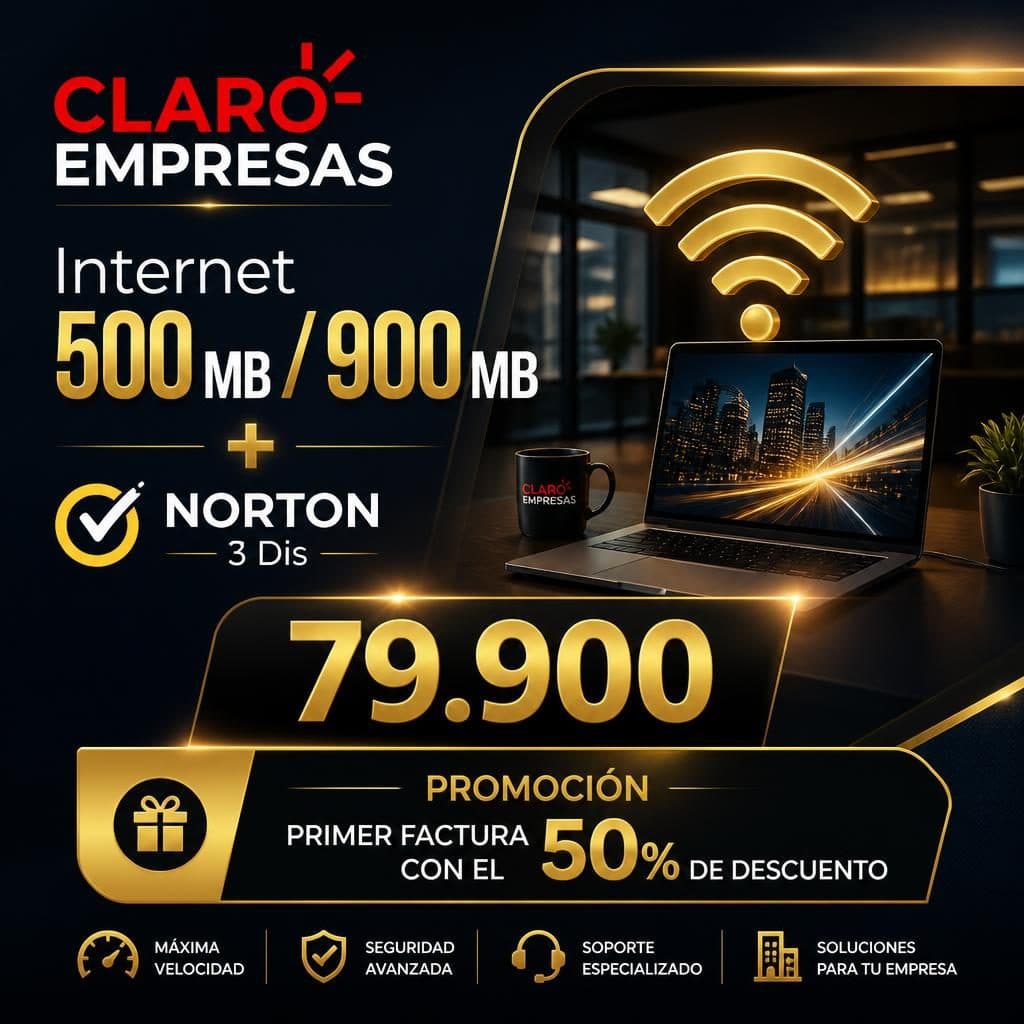 Internet 500 MB / 900 MB + NORTON 3 Dis