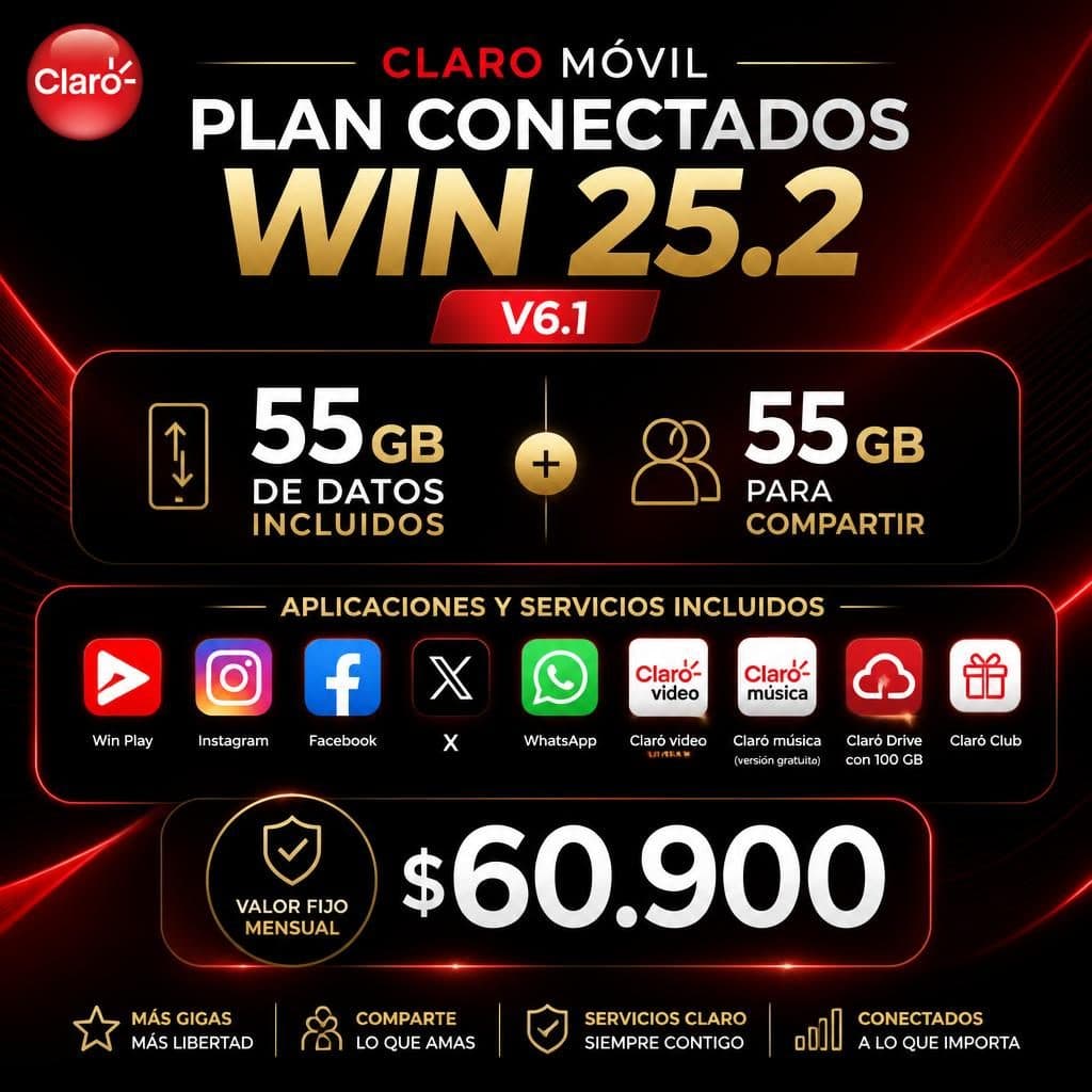 CONECTADOS WIN 25.2 V 6.1