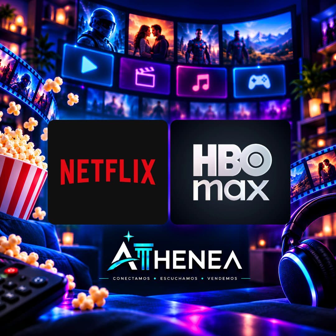 NETFLIX + HBO MAX
