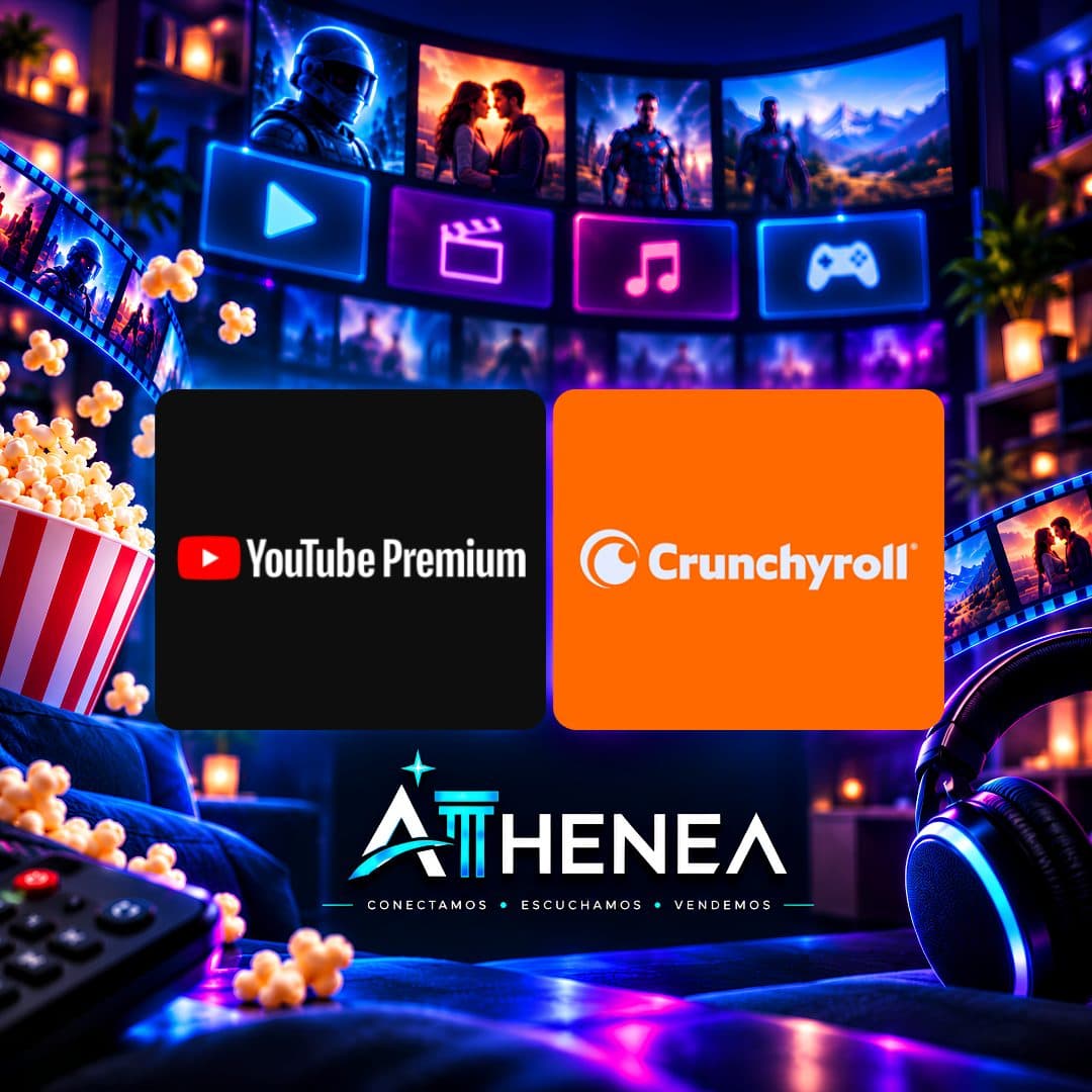 YOUTUBE + CRUNCHYROLL