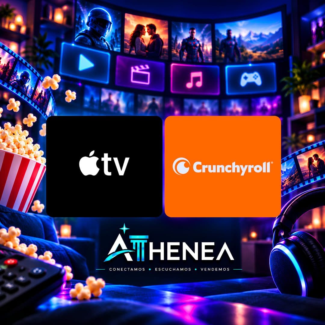 APPLE TV + CRUNCHYROLL