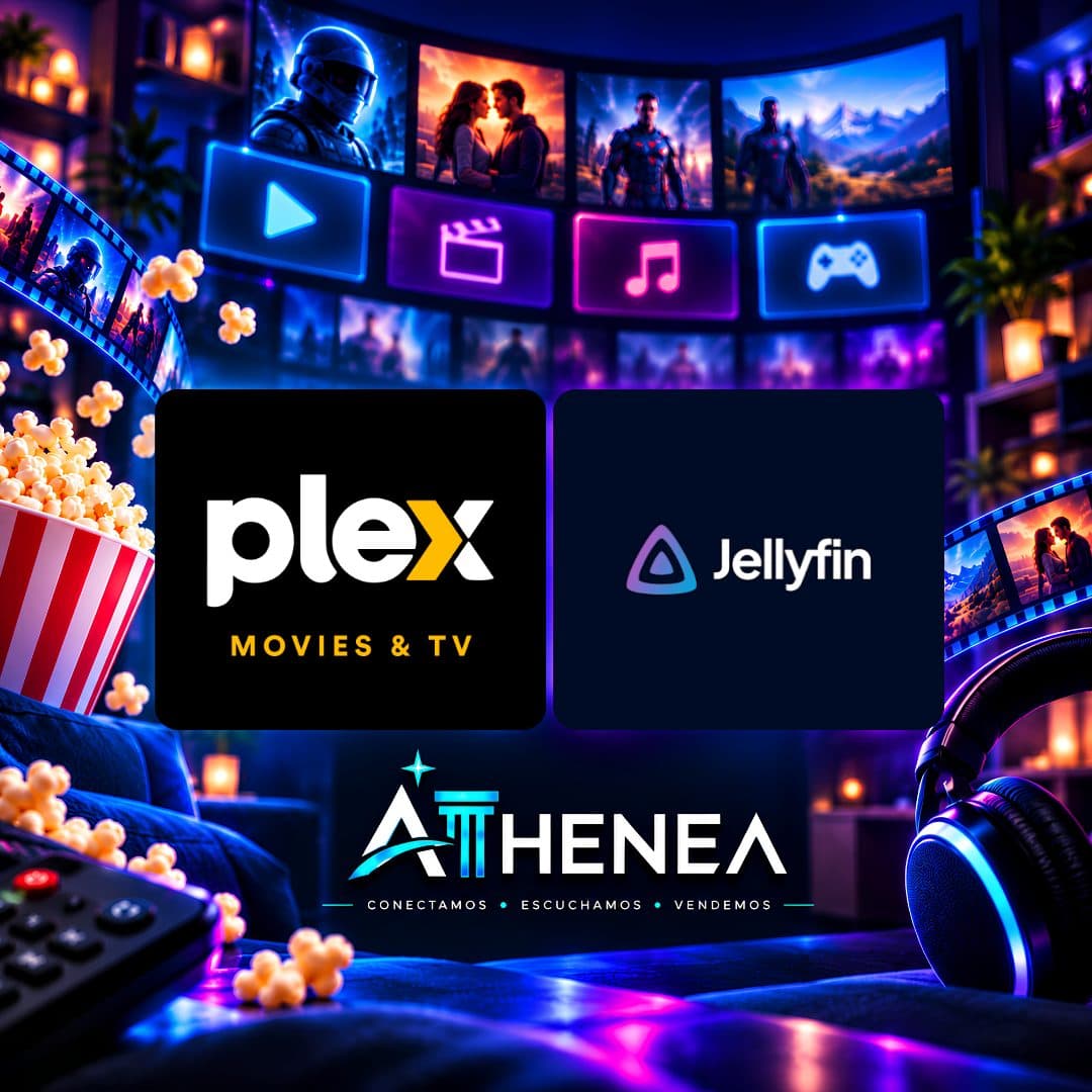 PLEX + JELLYFIN