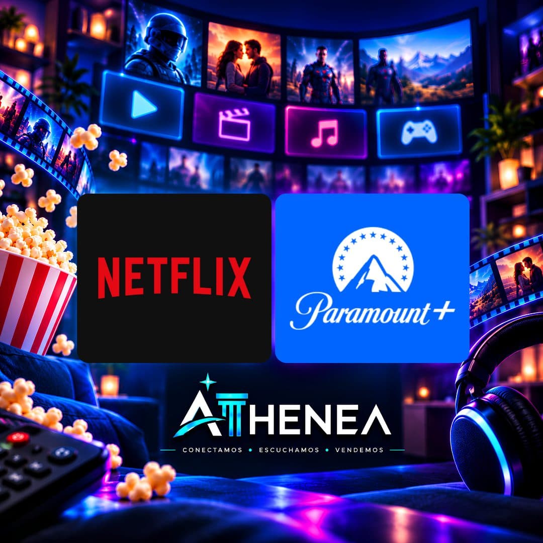 NETFLIX + PARAMOUNT+