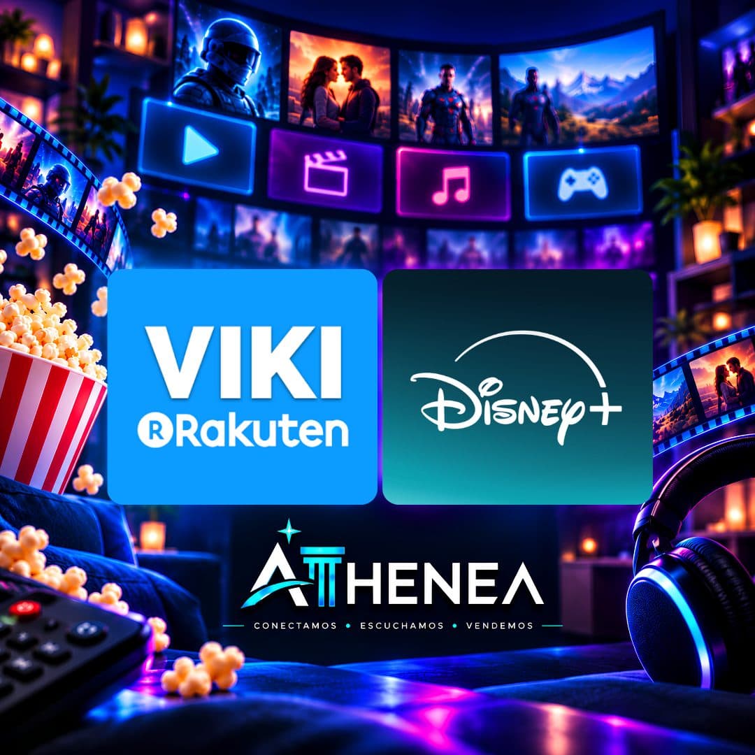 RAKUTEN VIKI + DISNEY+ CON ESPN