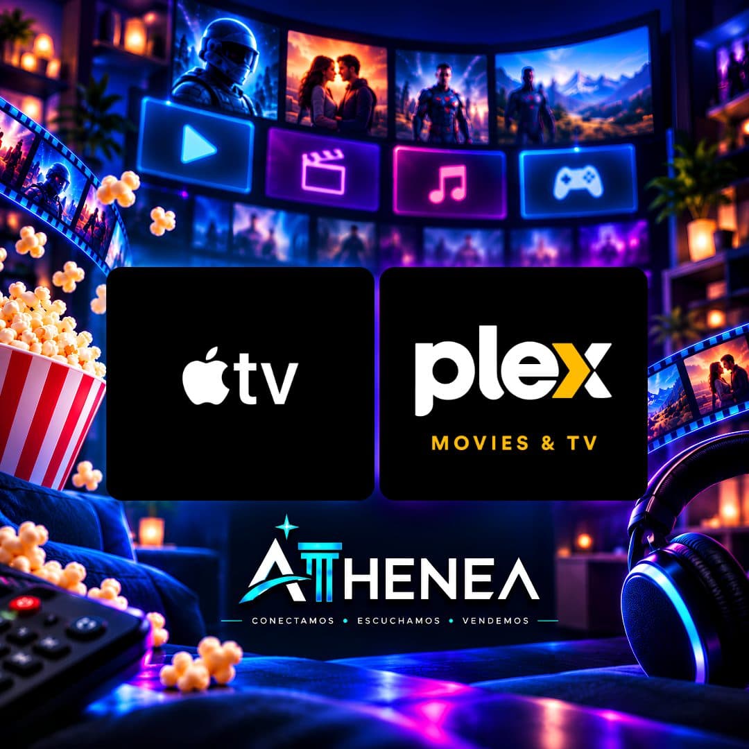 APPLE TV + PLEX