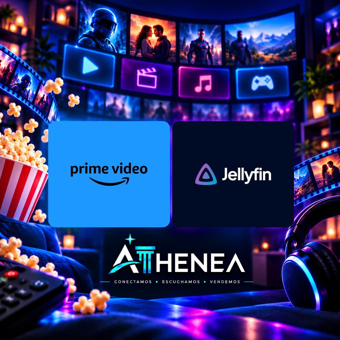 AMAZON PRIME VIDEO + JELLYFIN