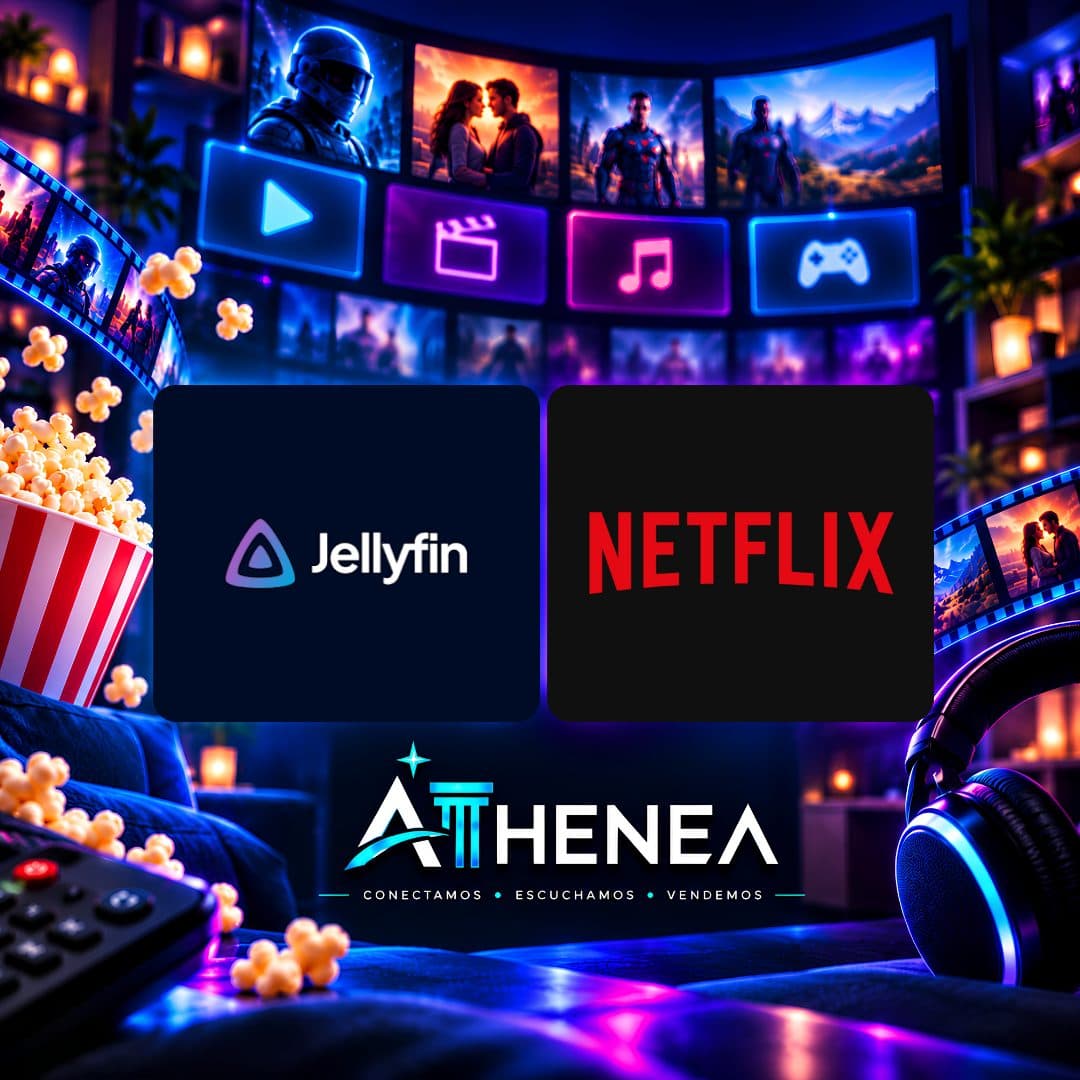 JELLYFIN + NETFLIX