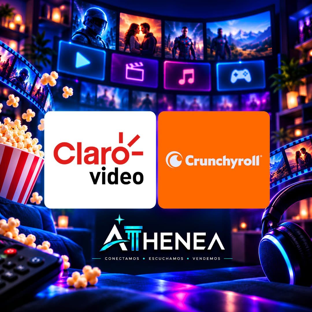 CLARO VIDEO + CRUNCHYROLL