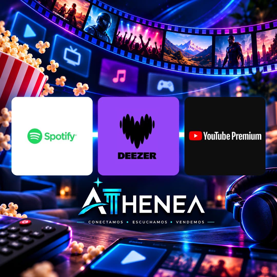 SPOTIFY + DEEZER + YOUTUBE