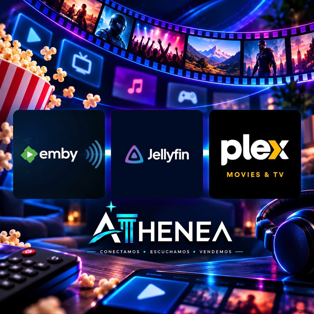 EMBY + JELLYFIN + PLEX