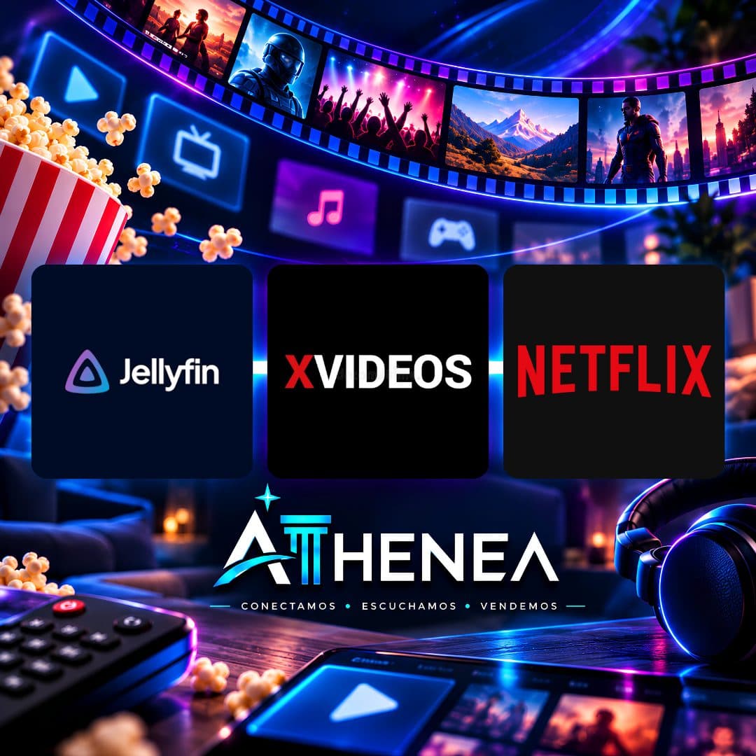 JELLYFIN + XVIDEOS + NETFLIX