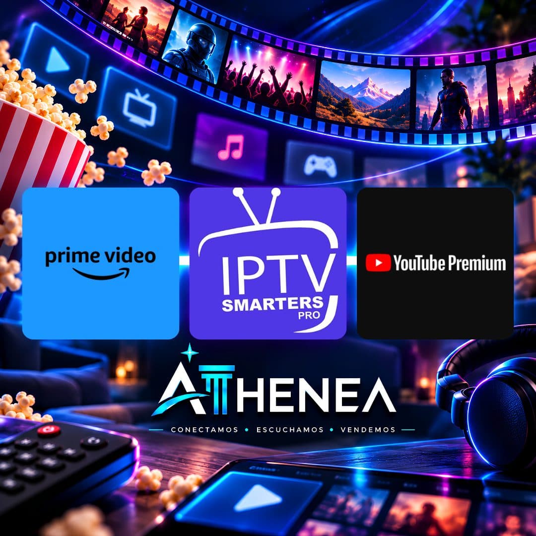 AMAZON PRIME VIDEO + IPTV + YOUTUBE