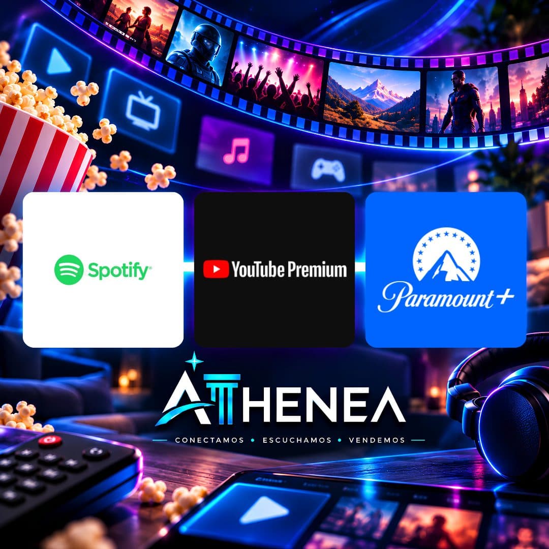 SPOTIFY + YOUTUBE + PARAMOUNT+