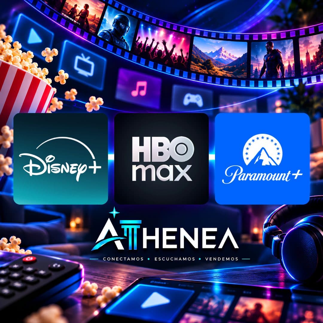 DISNEY+ CON ESPN + HBO MAX + PARAMOUNT+