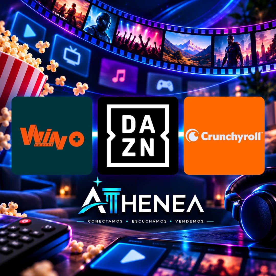 WIN+ + DAZN + CRUNCHYROLL