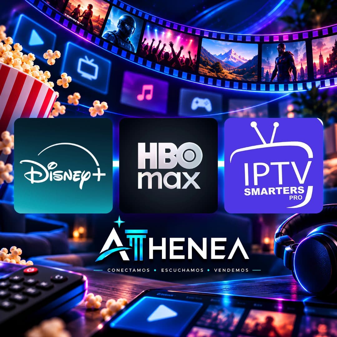 DISNEY+ SIN ESPN + HBO MAX + IPTV