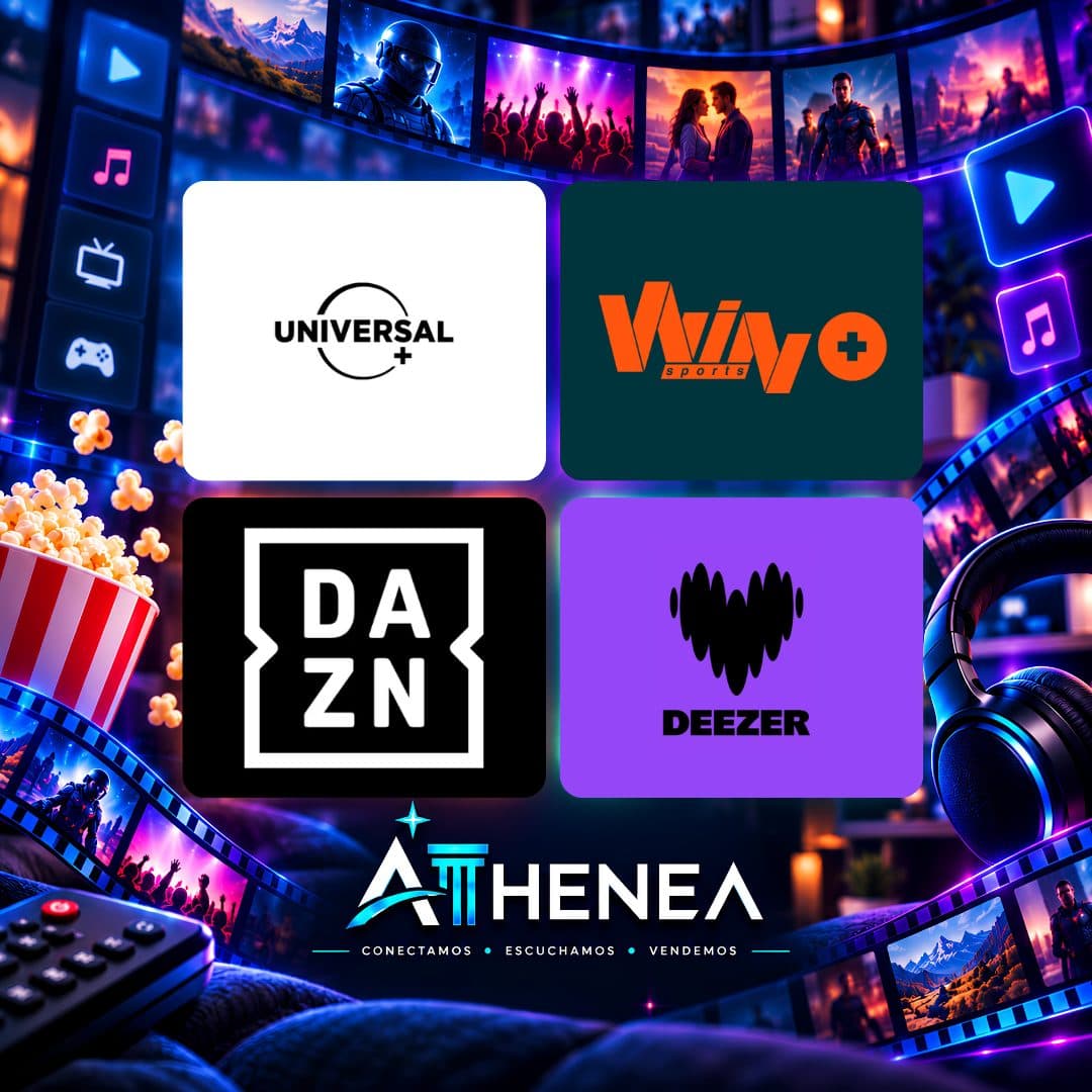 UNIVERSAL+ + WIN+ + DAZN + DEEZER