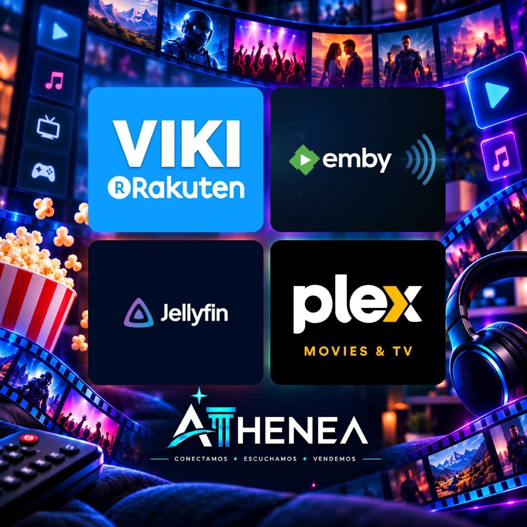 RAKUTEN VIKI + EMBY + JELLYFIN + PLEX