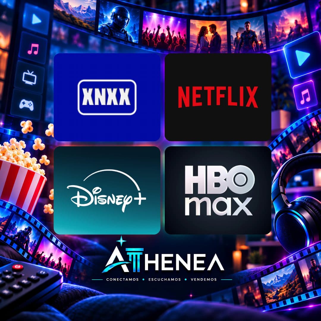 XNXX + NETFLIX + DISNEY+ CON ESPN + HBO MAX