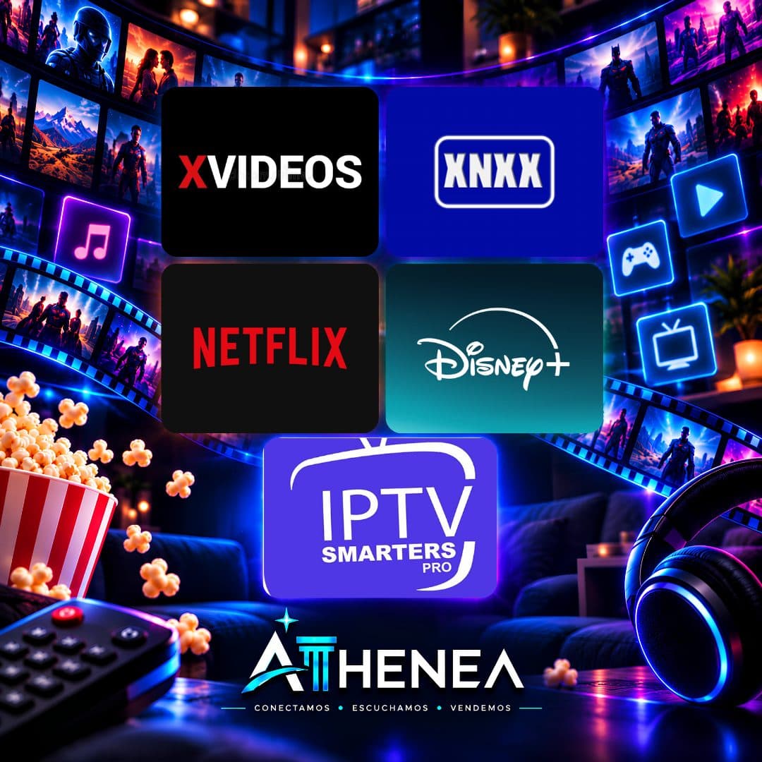 XVIDEOS + XNXX + NETFLIX + DISNEY+ CON ESPN + IPTV