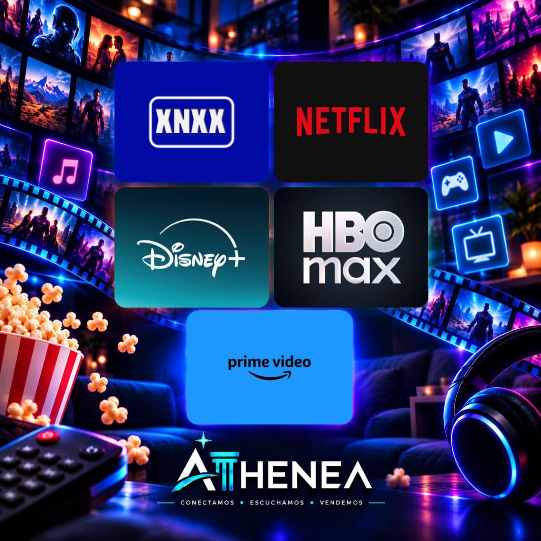 XNXX + NETFLIX + DISNEY+ CON ESPN + HBO MAX + AMAZON PRIME VIDEO