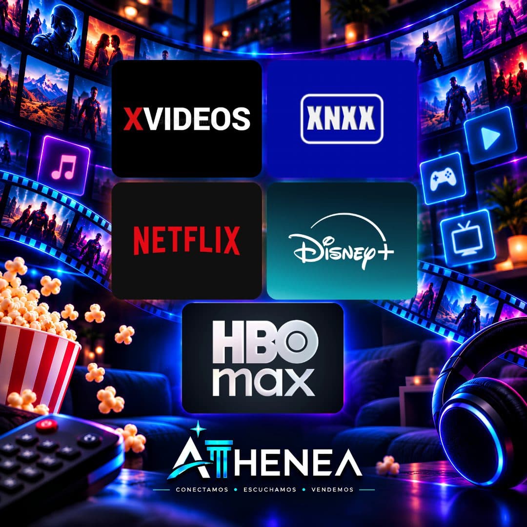 XVIDEOS + XNXX + NETFLIX + DISNEY+ CON ESPN + HBO MAX