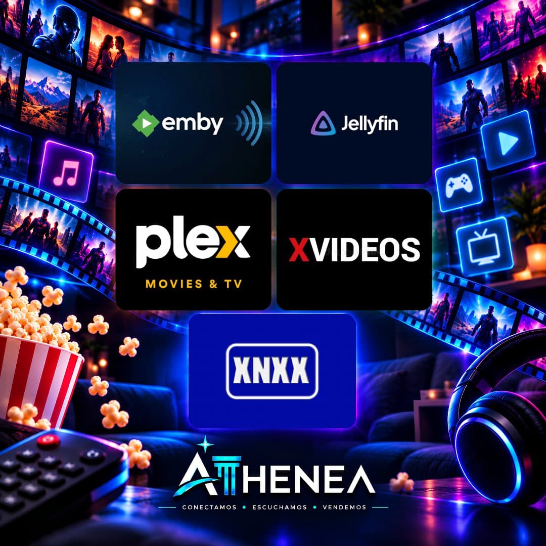 EMBY + JELLYFIN + PLEX + XVIDEOS + XNXX
